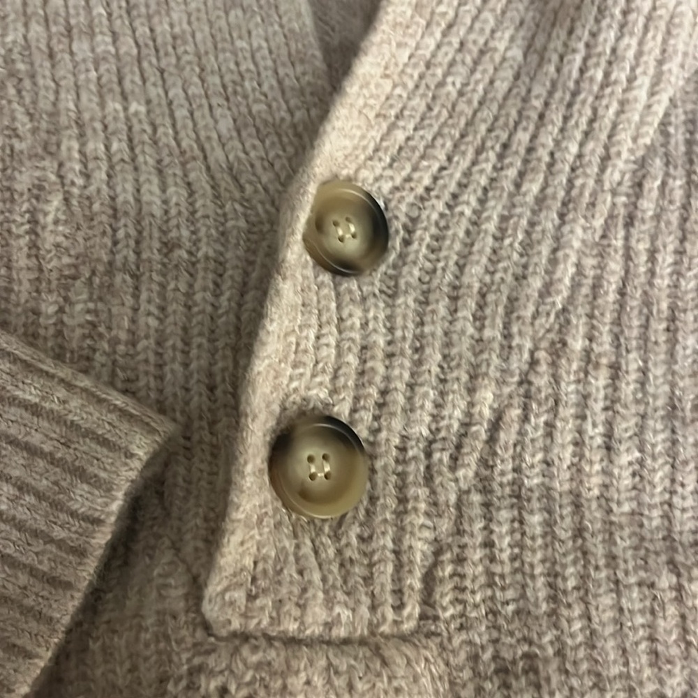 Lulu's Beige Hoodie Size XS - Picture 4 of 4